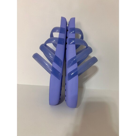 Crocs Women's size 7 Splash Glossy Strappy Sandal Moon Jelly Purple Lavender e - Picture 6 of 6